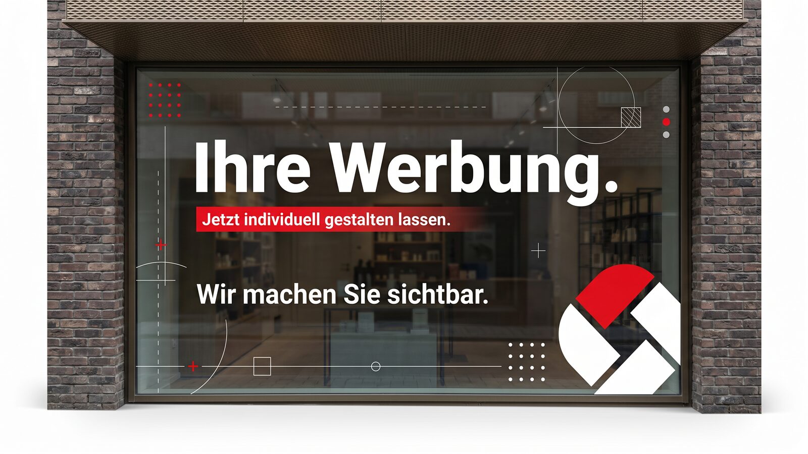 Fensterbeschriftung