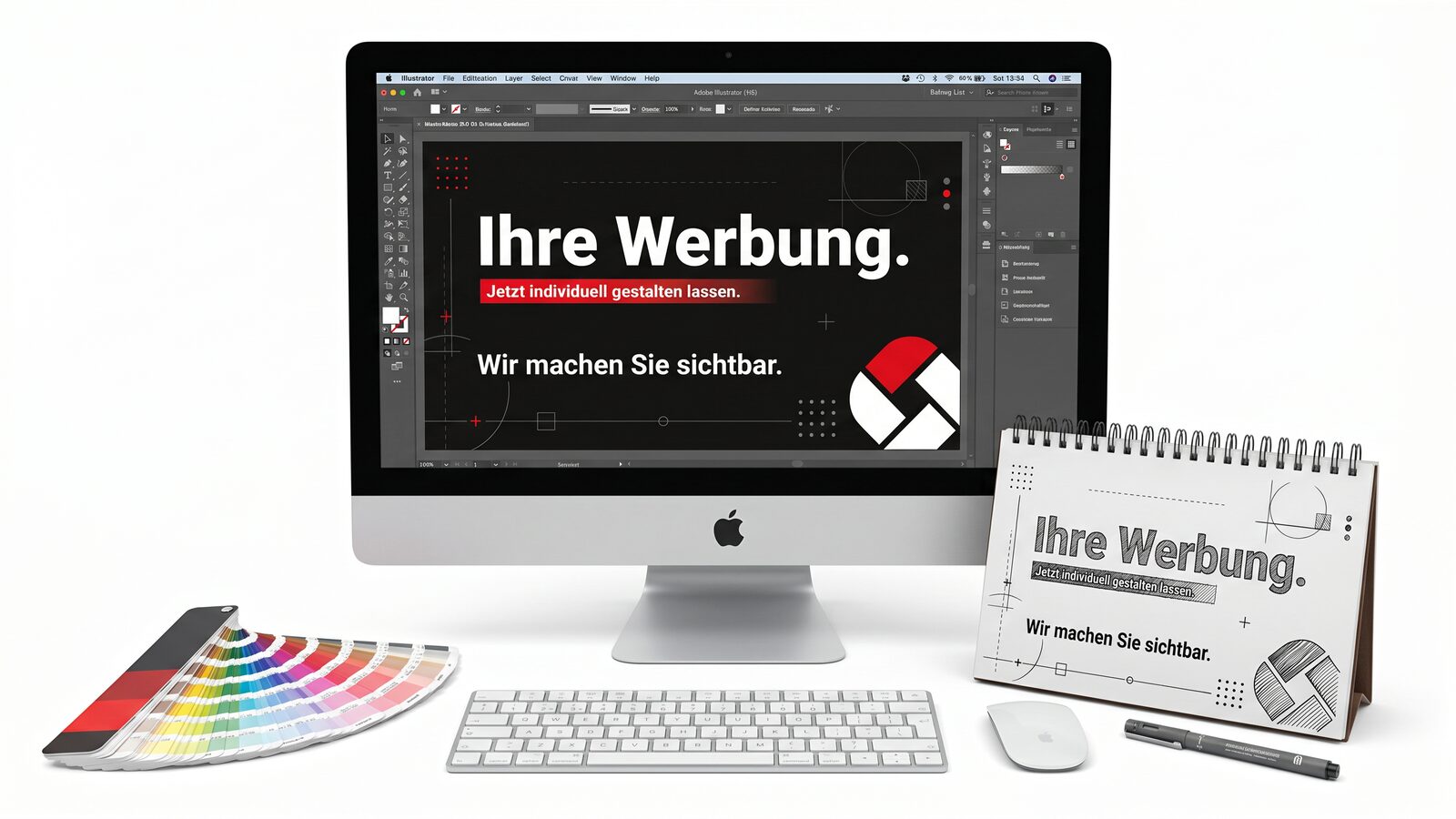 Grafikdesign Mediengestaltung Layouterstellung