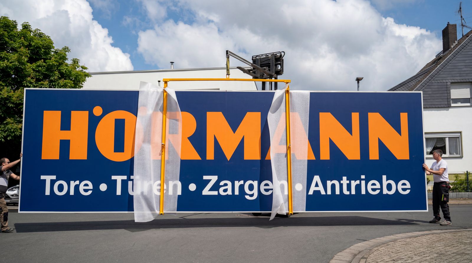 Hörmann XXL-Spanntuchanlage von Beffori